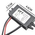 thumbnail image 4 of pitrice Vehicle 12V to 5V Buck Converter Simple Electricity Adapter Car Mounted Power Module Output Adapters As picture shown 8.4x5.5x1.9cm 1Set, 4 of 6