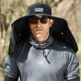 thumbnail image 2 of Decodeary Stay Protected And Cool Solar Power Fan Summer Hat Solar Usb Charging Hat Summer Light grey, 2 of 6