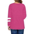 thumbnail image 5 of WEIYLL T-Shirt pour Filles Manches Longues Poignets Col Rond Patchwork Chaud Doux Hauts pour Enfant pour 5-6 Ans, 5 of 5