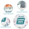 thumbnail image 3 of Calendrier de Bureau 2024, Calendrier Mensuel, Calendrier à Rabat, Jan. 2024 à Déc. 2024, 8 Pouces x 8 Pouces, 3 of 6