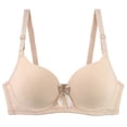 thumbnail image 2 of Women's Plus Size Seamless Wirefree Bra, Full Coverage Comfort Breathable Support Everyday T-Shirt Bra, 2 of 3