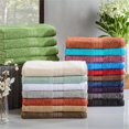thumbnail image 1 of Superior EF-BATH TG 100 % Coton Ringspun Ensemble de Serviettes de Bain - Terrasse Vert&44; 4 Pièces, 1 of 1