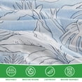 thumbnail image 4 of Gogreen Queen Duvet Cover Set, Soft & Breathable Microfiber 3 Pieces Queen Bedding Sets, Pattern Queen Comfy Duvet Cover Set, with Zipper Closure (Queen), 4 of 8