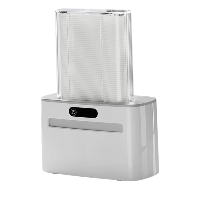 veasfak Automatic Flosser Dispenser Floss Sticks Holder for Daily Use Wedding Office Gray