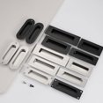 thumbnail image 2 of ZheElen Solid Stainless Steel Cabinet Handle Invisible And Durable More Coordinated Black square open ho, 2 of 6