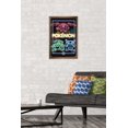 thumbnail image 3 of Pokémon - Neon Group Wall Poster, 14.725" x 22.375" Framed, 3 of 4