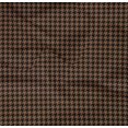 thumbnail image 4 of oneOone Organic Cotton Poplin Twill Fabric Houndstooth Geometric Decor Fabric Printed BTY 42 Inch Wide, 4 of 4