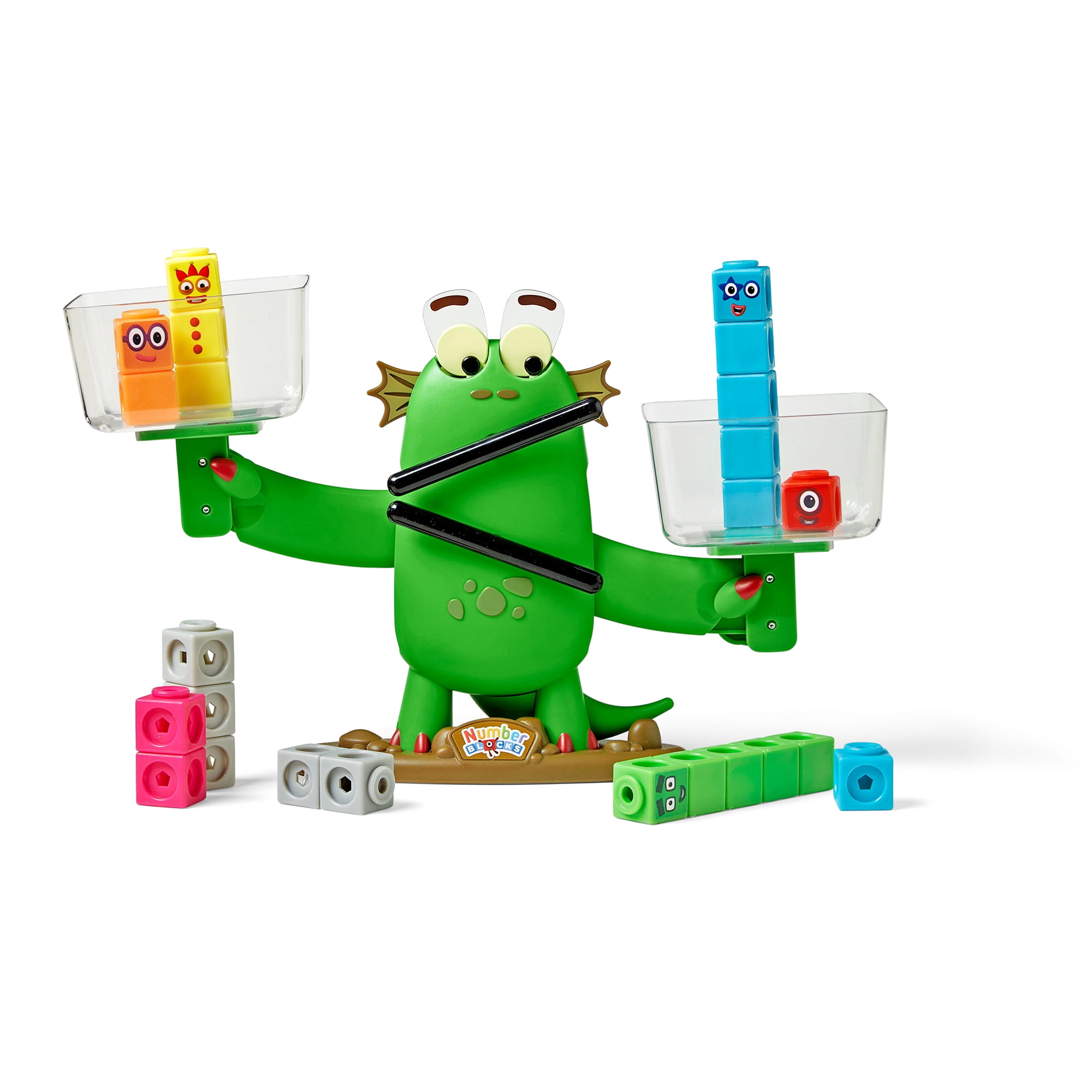 hand2mind Numberblocks Blockzee Balance Activity Set, Educational Math Games for Kids
