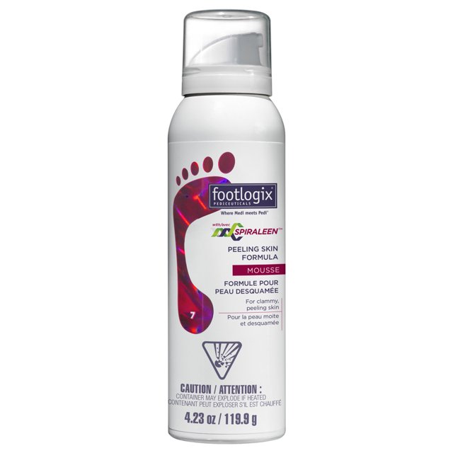 Footlogix Peeling Skin Formula With Spiraleen 4.2 oz / 125 ml
