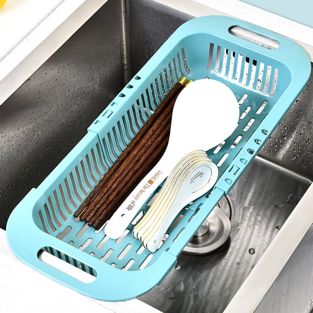 Vaidha Basket Kitchen Utensil Sink Colander Basket Multipurpose Strainer Basket For Kitchen Dish Cups