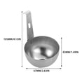 thumbnail image 2 of Kilougeis Clearance Egg Boiler Egg Egg Steamer Rack Maker Egg Boiling Spoon Egg Steamer Spoon Cup Bbq Egg Cookware Pan Steamed Non Eggs Kitchen Gadget Black Stainless, 2 of 6