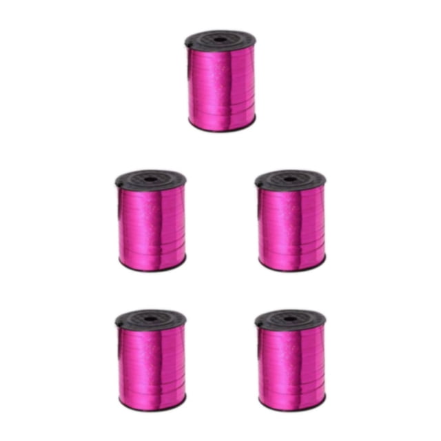 Thinsony Sturdy And Durable Decoration Ribbon Crafts And Gift Packaging Environmentally Friendly Tidy rose red 5Set