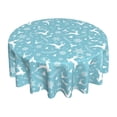 thumbnail image 1 of MesaSe Merry Christmas  Tablecloth 60 Inch，Winter Snowflake Decorative  Table Cloth with Dust-Proof Wrinkle Resistant for Home Kitchen Dining Room Patio Outdoor Picnic Party, 1 of 10