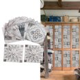 thumbnail image 4 of Autocollants Muraux, Autocollant Mural Décoratif Imperméable 24 Pcs Anti-Huile pour Bureaux, 4 of 8