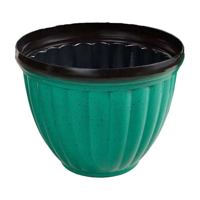 3.94 Inch Small Flower Pots Plastic Planters - 3D Textured Outdoor Indoor Garden Pots with Drain Holes - Weather-Resistant Lightweight Plant Containers for Porch Patio Deck Windowsill Decor