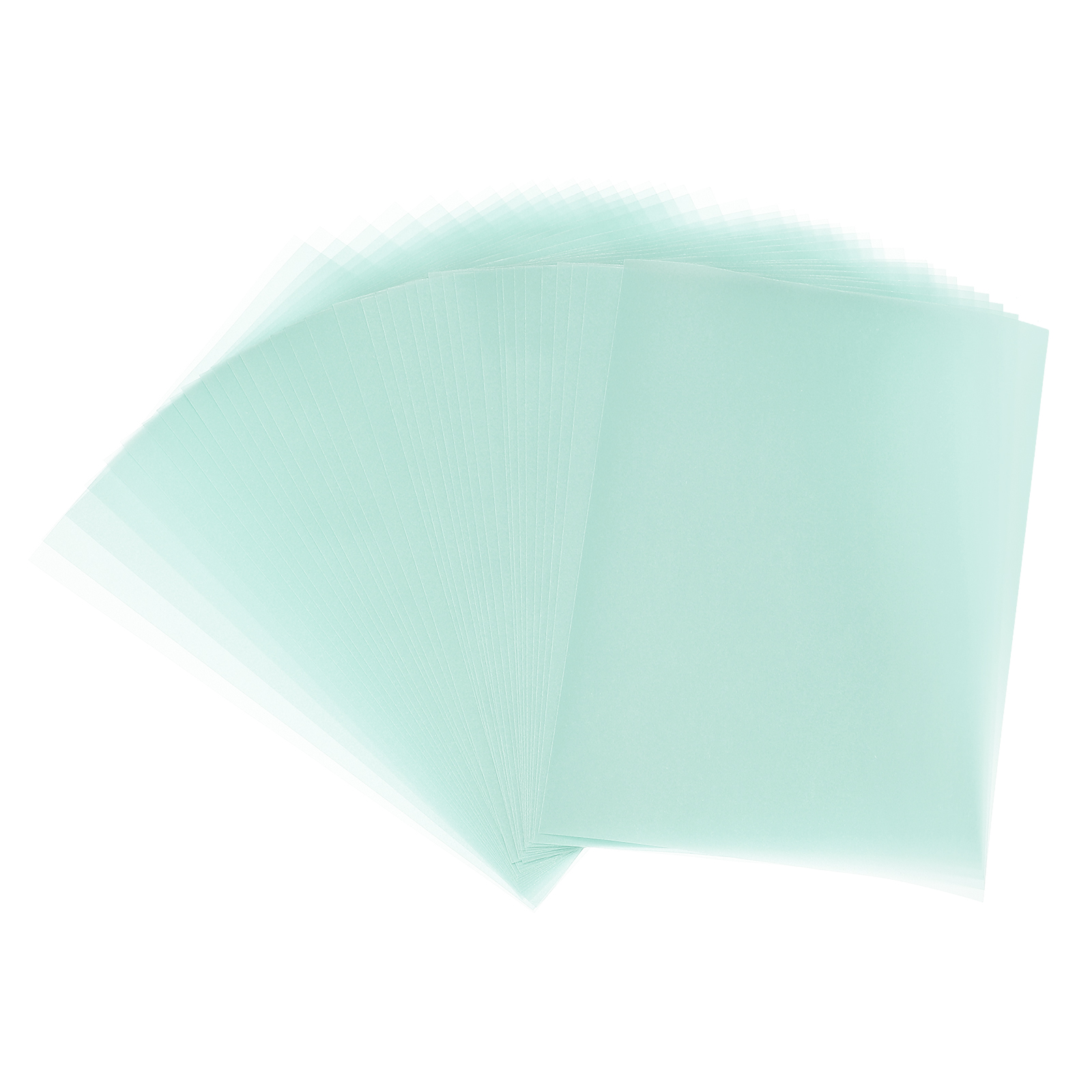 30 Sheets Vellum Paper 4x6, Vellum Paper Printable Translucent Paper 100GSM for Invitations Printing, Blue
