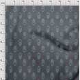 thumbnail image 3 of oneOone Silk Tabby Fabric Leaves & Paisley Block Fabric Prints By Yard 42 Inch Wide, 3 of 4