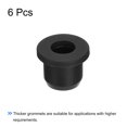 thumbnail image 3 of Unique Bargains Rubber Grommet Mount Dia 15/32' (12mm) Round T Type for Wire Protection 6 Pack, 3 of 5