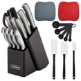 thumbnail image 2 of Farberware 22PC Stainless Steel Cutlery Set, 2 of 5