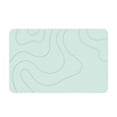 thumbnail image 1 of Diatomaceous Earth Stone Bath Mat Super Absorbent Quick Drying Shower Mat Water Absorbing Rug for Bathroom Floor Easy to Clean Natural Material, 1 of 6