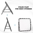 thumbnail image 3 of CoSoTower Volleyball Rebounder Net Football Training Aid Kickback Target Play Black, 3 of 7