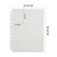 thumbnail image 2 of EGNMCR Room Decor Home Decor Wallets Album Pages Collection 270 Pockets Trading Gaming Card Sleeves Storage Protector Sleeves, 2 of 6