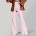 thumbnail image 2 of Plebaso Pantalon Évasé Taille Haute pour Femmes Extensible Mince Legging Décontracté d'Entraînement Bootcut Pantalon de Yoga pour Femmes, 2 of 6