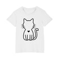 thumbnail image 2 of Mefallenssiah Bambin Garçons Filles Coton T-Shirt Mode Mignon Col Rond Imprimé T-Shirt à Manches Courtes top, 2 of 5