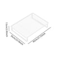 thumbnail image 2 of GROWTH TANK Cookware Holder Stand Countertop Microwave Stand for Cupboard Closet Kitchen White L, 2 of 9