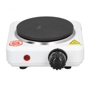 Mini Electric Stove 500W Multifunctional Adjustable Temperature Small Hot Plate Kitchen Countertop Heater For Milk Water Coffee Tea US Plug 110V