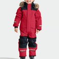thumbnail image 4 of Kids Ski Jacket Girls Kids Girls Boys Colorful Siamese Snowsuits Ski Suits Jackets Winter Jumpsuits, 4 of 9