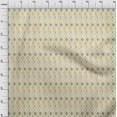 thumbnail image 3 of oneOone Georgette Viscose Fabric Diamond Geometric Â Printed Craft Fabric BTY 42 Inch Wide, 3 of 4
