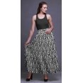thumbnail image 3 of Bimba SkirtsForWomen Long Length Cotton Printed Maxi Boho Summer Skirt, 3 of 5