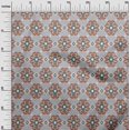 thumbnail image 2 of oneOone Tissu Lycra Polyester Diamant & Tourbillon Tissu Imprimé Ikat BTY 56 Pouces de Large, 2 of 4