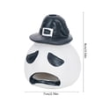 thumbnail image 3 of Aztec Death Whistle, Large White Skull Shape Screaming Whistle, Authentic Ceramic Sound Maker for Collection, Halloween and Cultural Display, 3 of 6