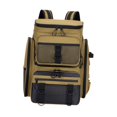 thumbnail image 3 of DYNWAVECA Fishing Backpack Multipurpose Tackle Box Stores for Travel Biking Backpacking Khaki, 3 of 9