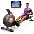 thumbnail image 1 of MERACH Magnetic Rowing Machine 350lbs Weight Capacity, 16 Levels of Quiet Resistance, Bluetooth Rowing Machine for Home Workout, 1 of 11