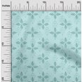 thumbnail image 1 of oneOone Silk Tabby Fabric Floral Block Printed Fabric 1 Yard 42 Inch Wide, 1 of 4