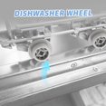 thumbnail image 2 of 8Pcs Dishwasher Wheel Durable 165314 Dishwasher Lower Rack Wheel Replacement Fit for Whirlpool and Dishwasher, 2 of 8