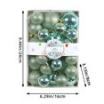 thumbnail image 3 of TIMIFIS Christmas Tree Decorations 26PC Christmas Ball Ornaments Shatterproof Hanging Ball for Xmas Tree Holiday Wedding Party Home Decoration, 3 of 4