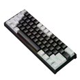 thumbnail image 1 of HLONK Wired 61 Keys Mechanical Gaming Keyboard with RGB Backlit for Windows Pc  White, 1 of 9