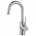 thumbnail image 1 of Kraus Oletto Single Handle Kitchen Bar Sink Faucet, Spot Free Stainless Steel, 1 of 5