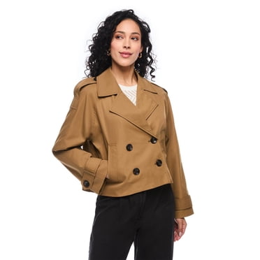 London Fog Women'S Cropped Trench Coat