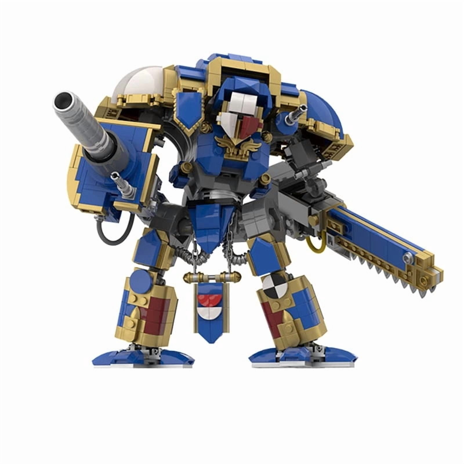 Games 40K Model Building Blocks Sets Hammer Battle Mech MOC Bricks Toys Collection Gift