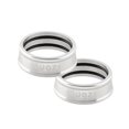 thumbnail image 3 of jinwen 2x Bike Handlebar Locking Rings Waterproof Aluminum Frame Sleeves Handle Argent 25.4mm, 3 of 9