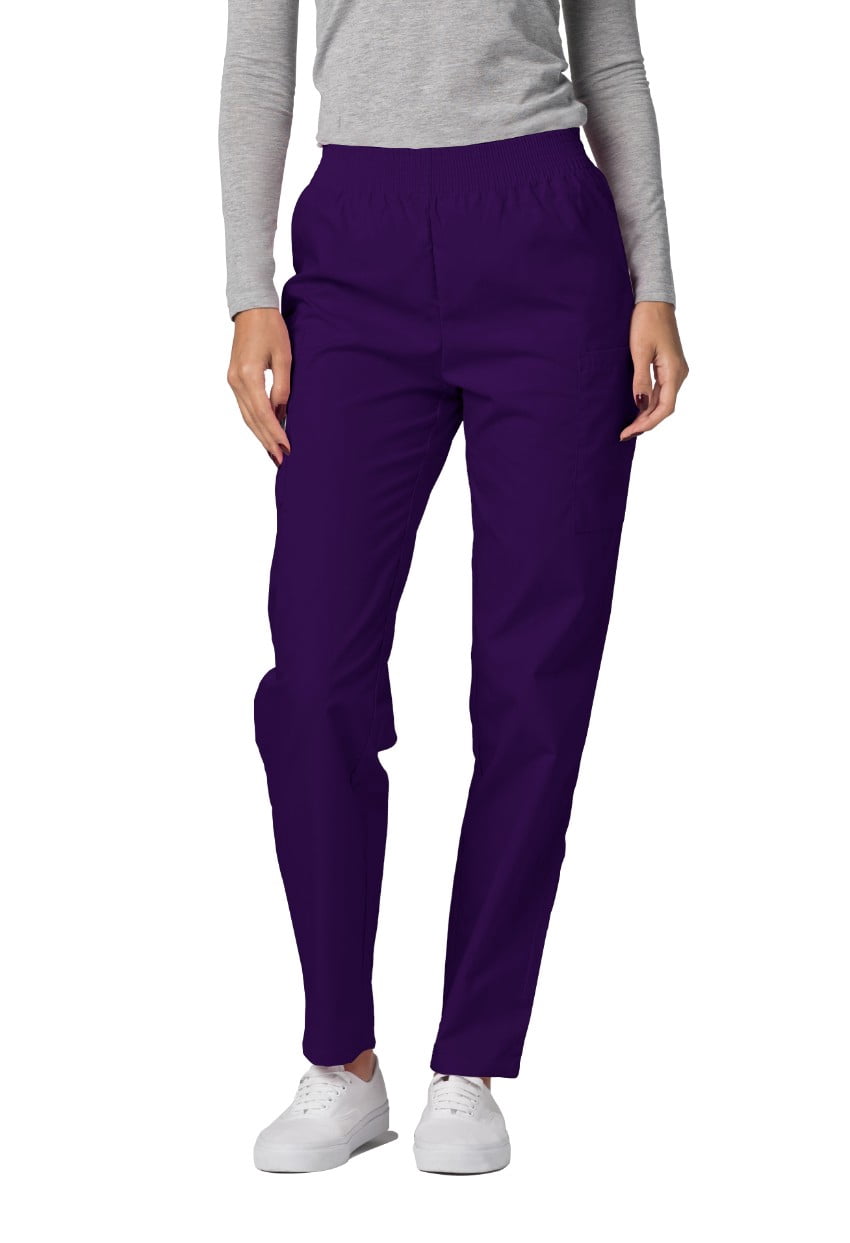 Adar Universal Scrubs for Women - Tapered Utility Cargo Scrub Pants