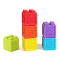 thumbnail image 2 of SPOORYYO Silicone Stacking Blocks Set Soft Early Learning Toy for Sensory Development Tactile Stimulation Motor Skills and Interactive Play, 2 of 9