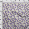 thumbnail image 3 of oneOone Rayon Light Gray Fabric Floral Botanical Craft Projects Decor Fabric Printed By The Yard 56 Inch Wide, 3 of 4