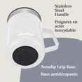 thumbnail image 2 of Tasse en acier inoxydable Contigo Streeterville avec couvercle anti-éclaboussures, 414 ml (14 oz), gobelet isotherme avec poignée pour café et thé, sel, 2 of 9