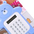 thumbnail image 2 of Cute Caculatators Caculatator Student Calculator Portable Calculator Mini Calculator Portable Calculator Cute Bear Style 8 Digit Calculator Mini Cartoon Calculator For Girl, 2 of 5